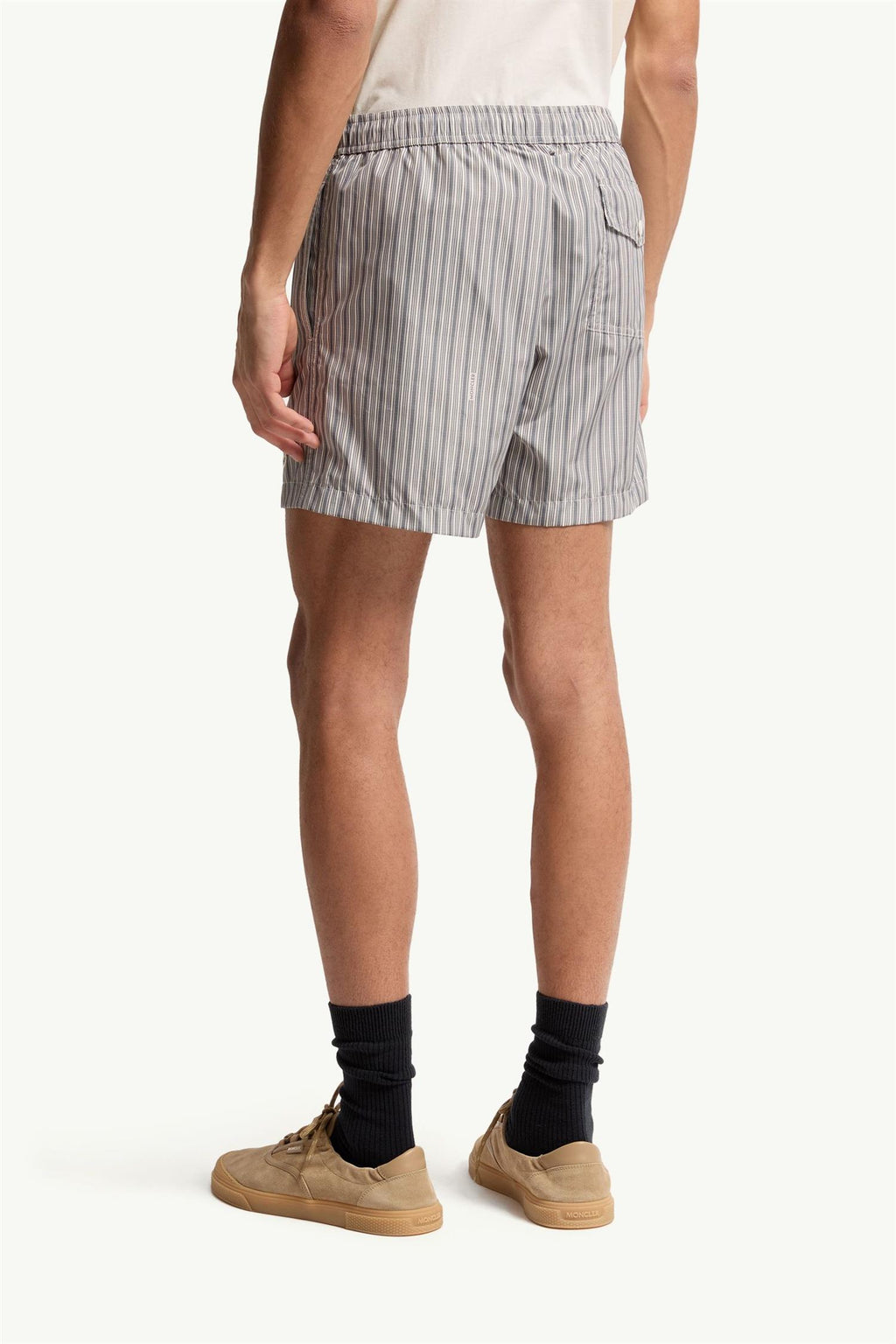 Striped Swim Shorts Blue