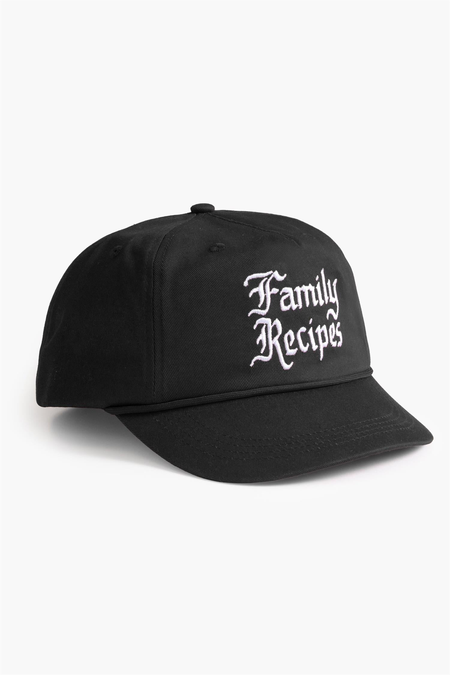 Family Recipes Trucker Cap Black
