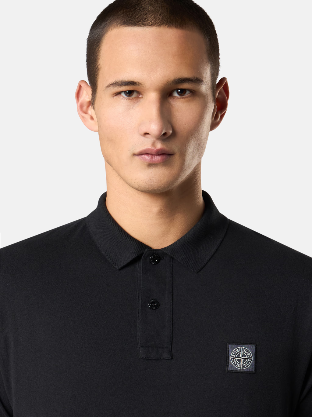 トップス STONE  19SS Cotton Jersey Polo-XL COTTON JERSEY POLO BLACK – Walero