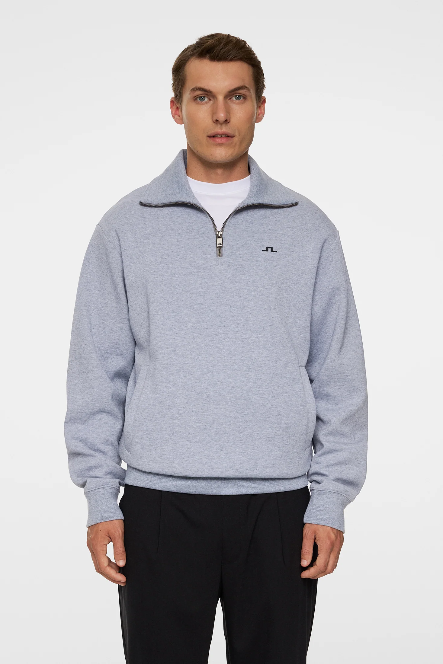 Callan half-zip sweatshirt Medium Grey Melange