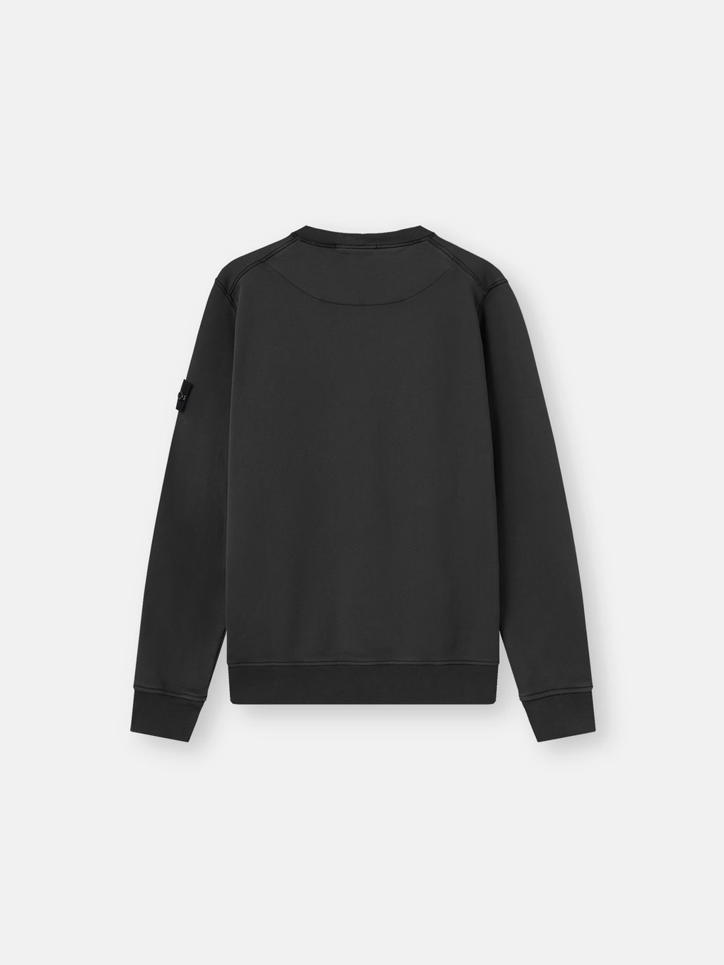 ORGANIC COTTON SWEATSHIRT LEAD GREY
