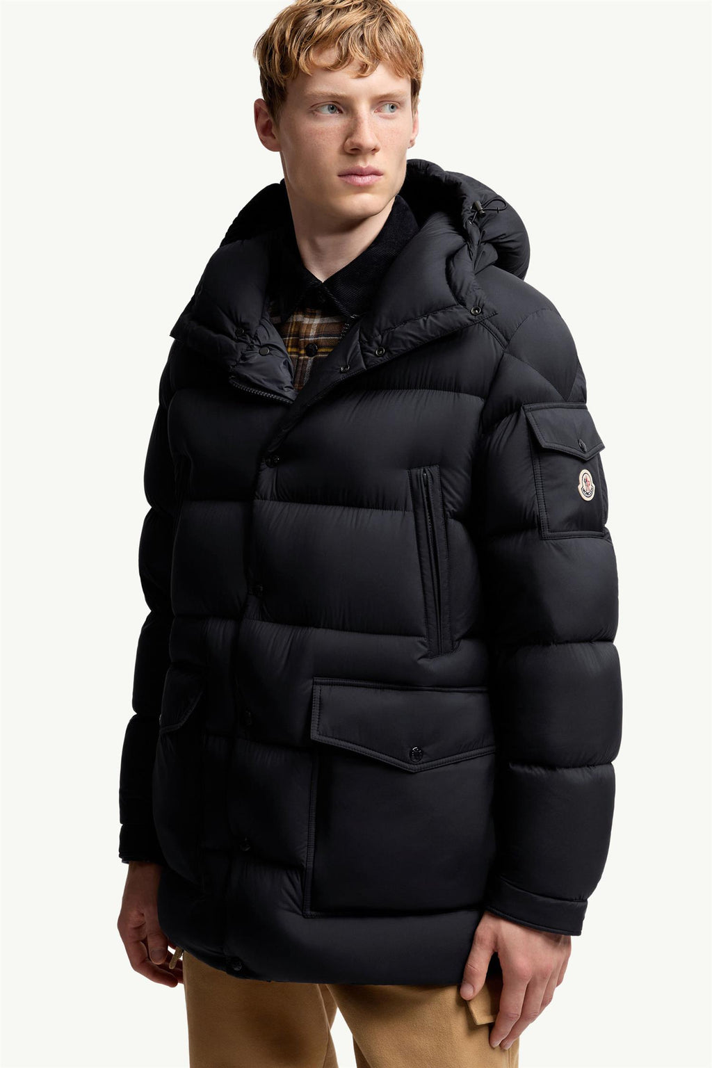 BRETAGNE SHORT DOWN PARKA NAVY