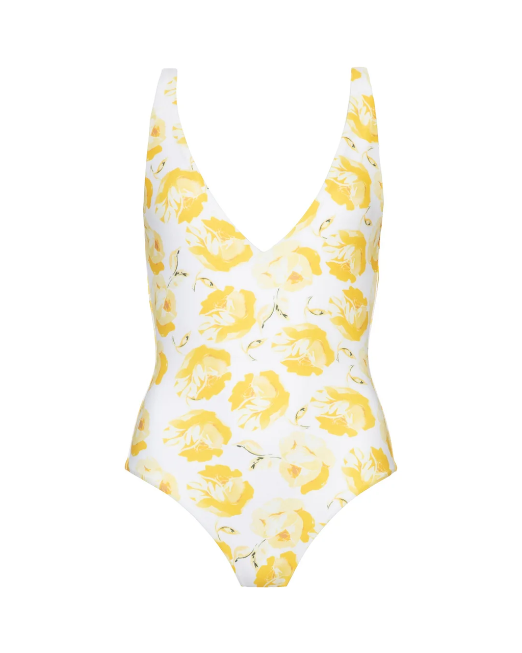 V-Neck Swimsuit Sunkissed yellow