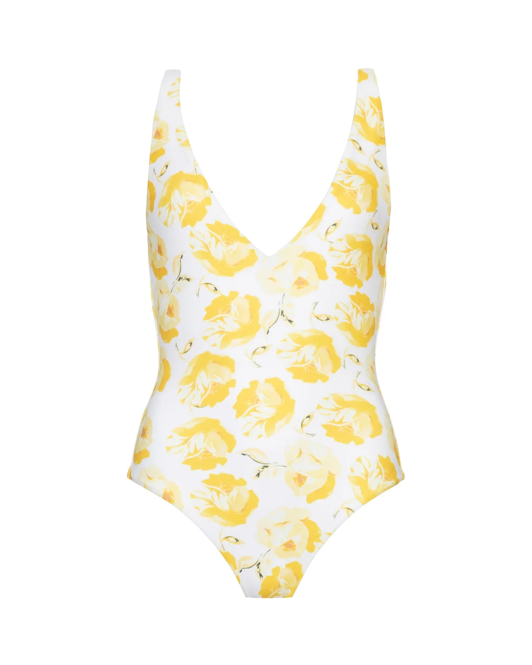 V-Neck Swimsuit Sunkissed yellow