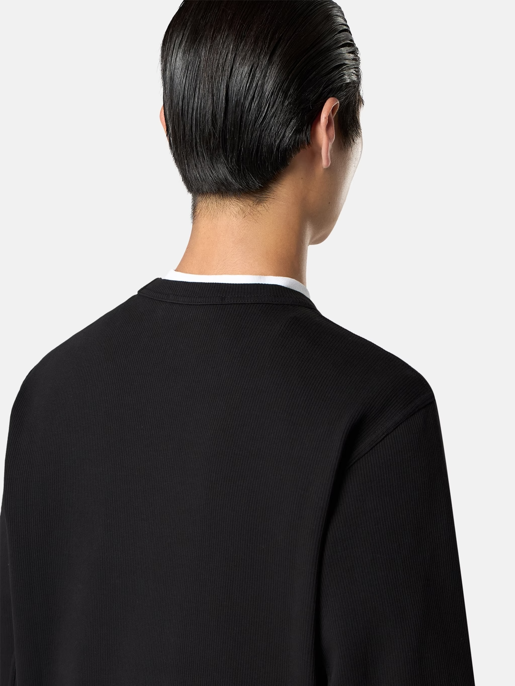 INTERLOCK SWEATSHIRT BLACK