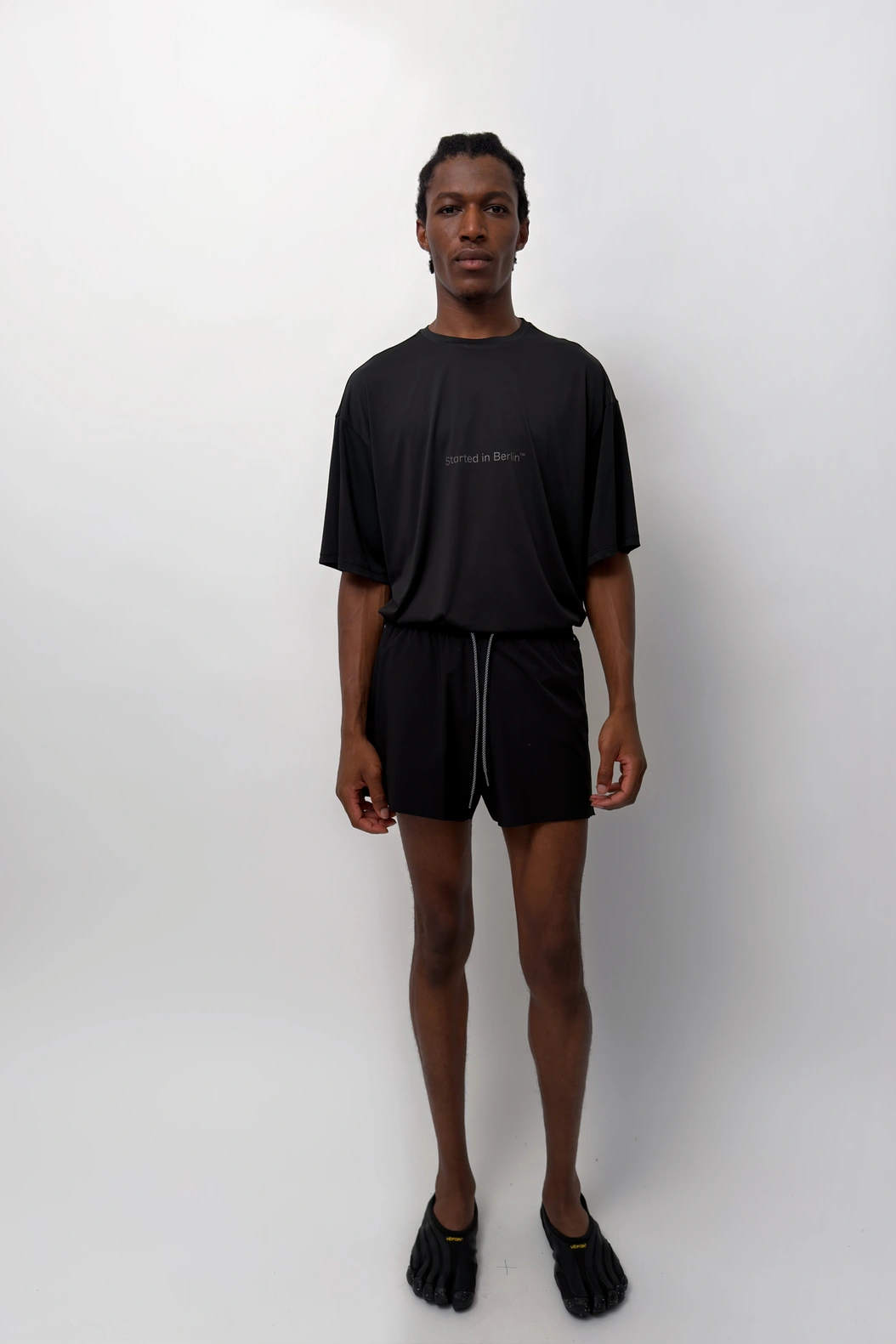 Recycled Started in Berlin T-shirt Black