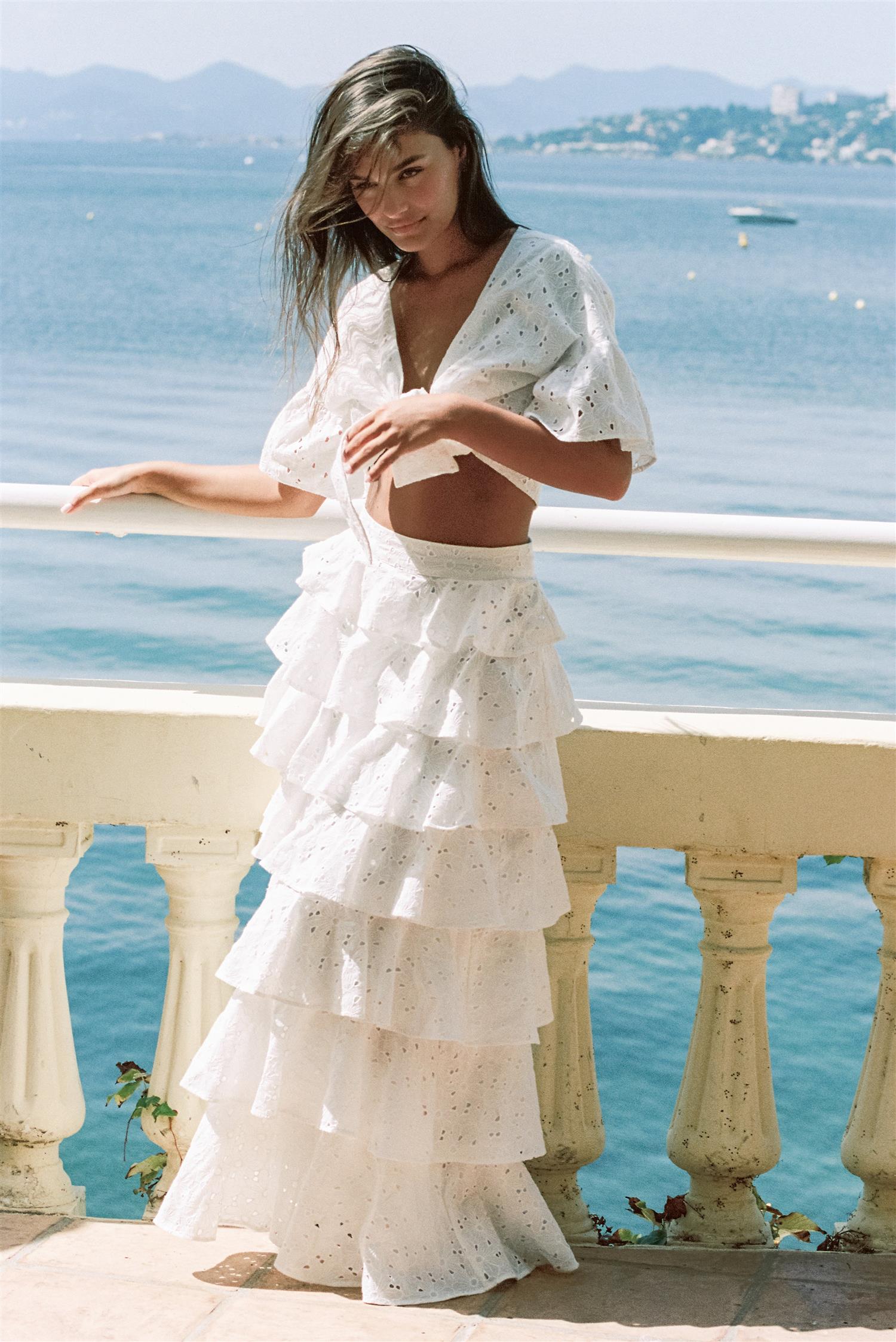 Angel Maxi Skirt WHITE