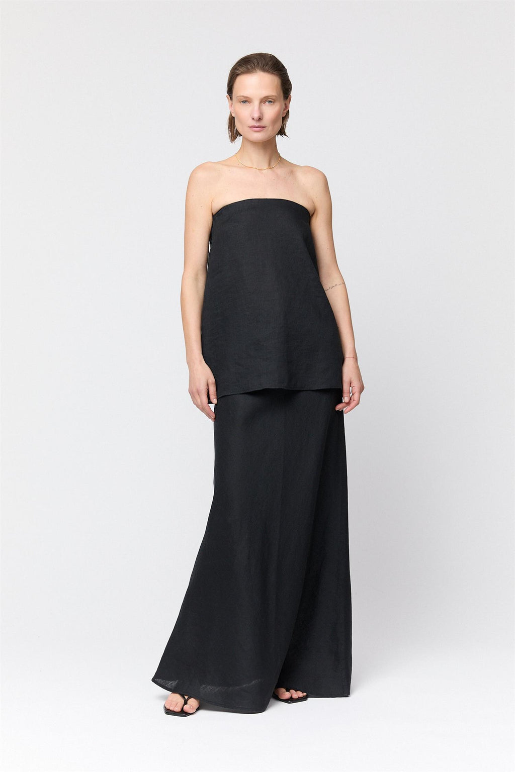 Santorini Top Jet Black