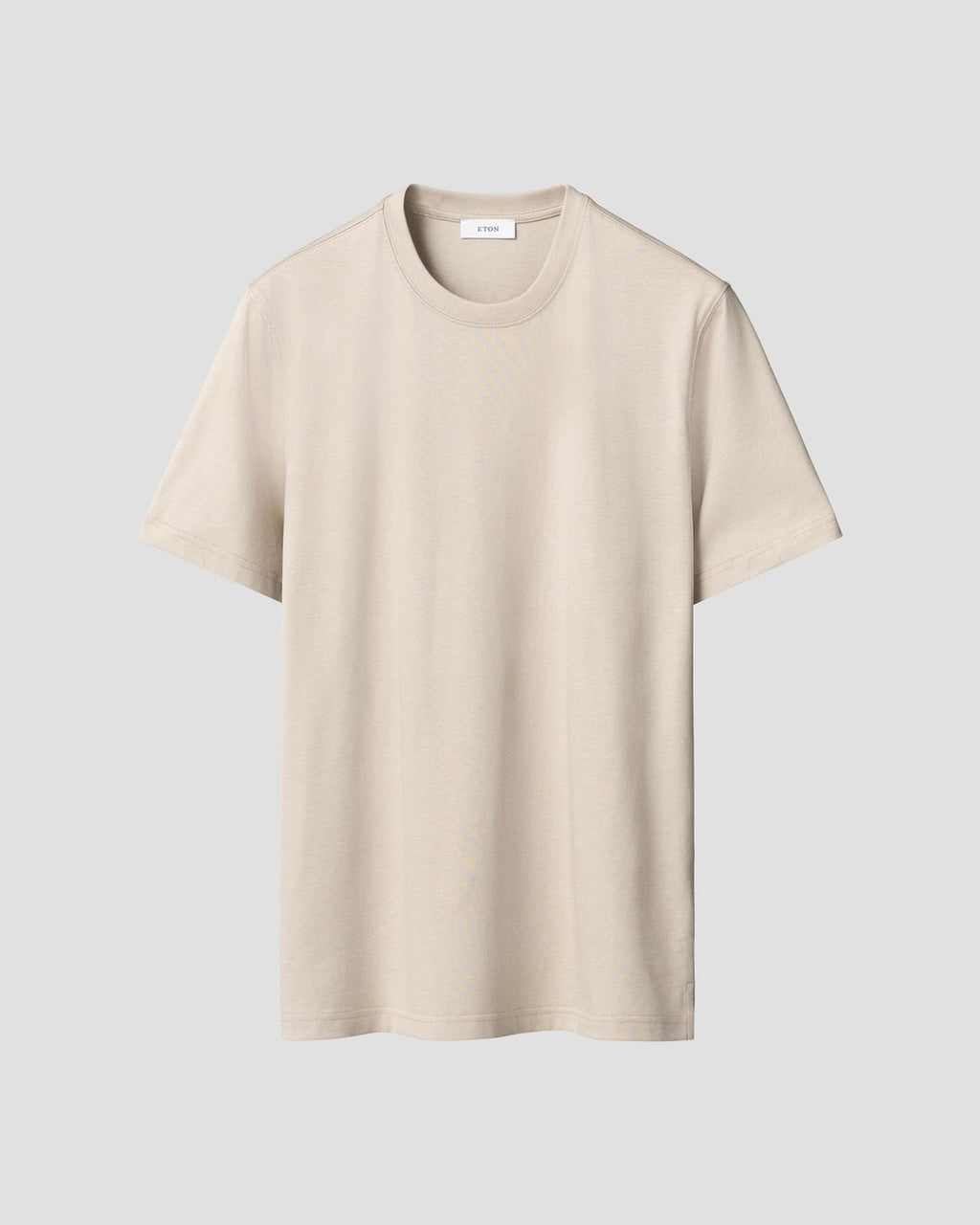 Single Jersey Supima Cotton T-shirt Beige
