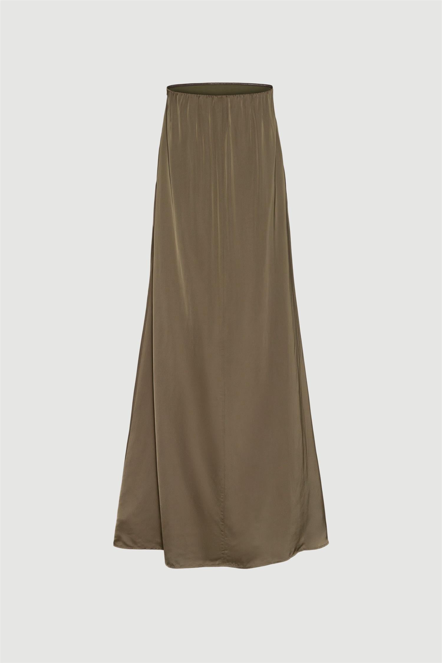 Esmoriz Viscose Dress Burnt Olive