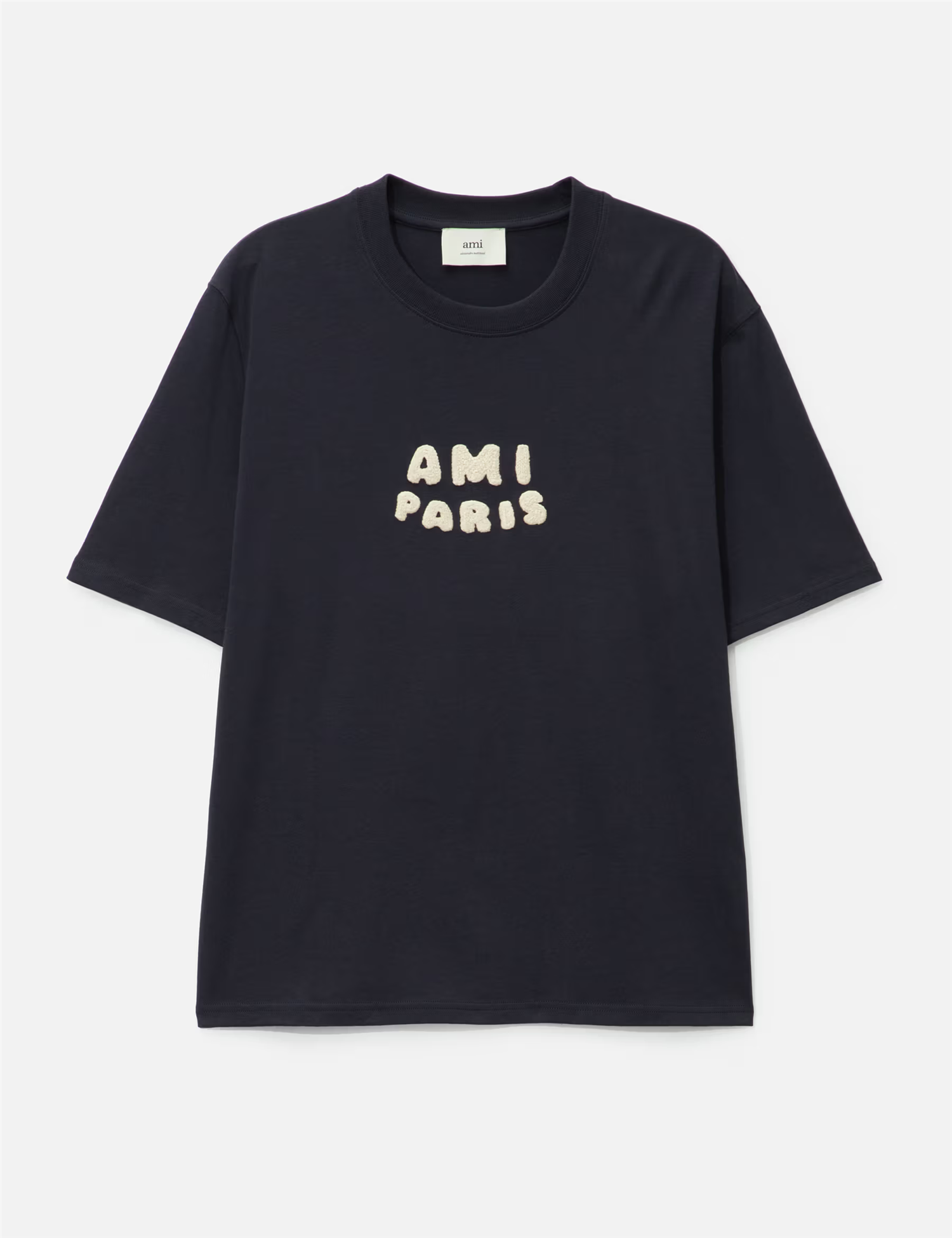 Ami Paris Patch T-shirt Navy