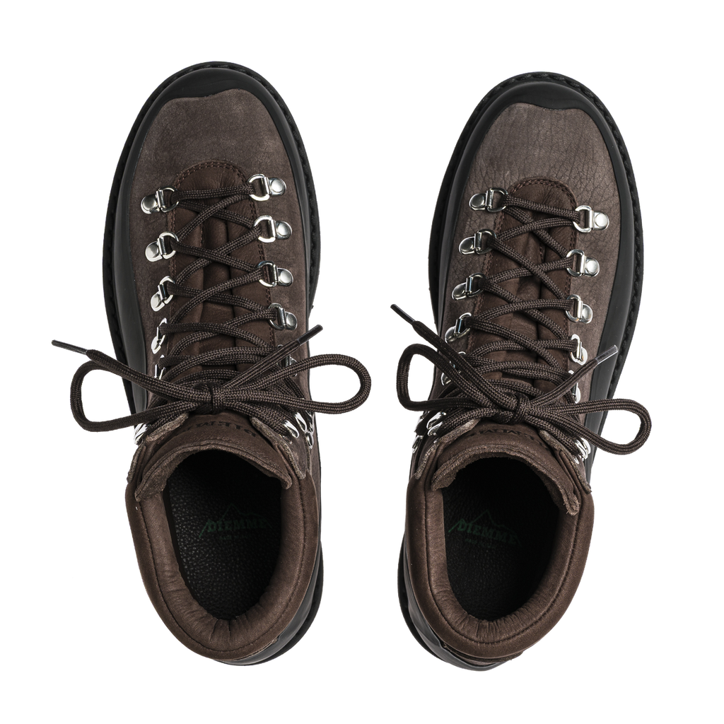Roccia Vet Gomma Structured Nubuck Dark Fallow