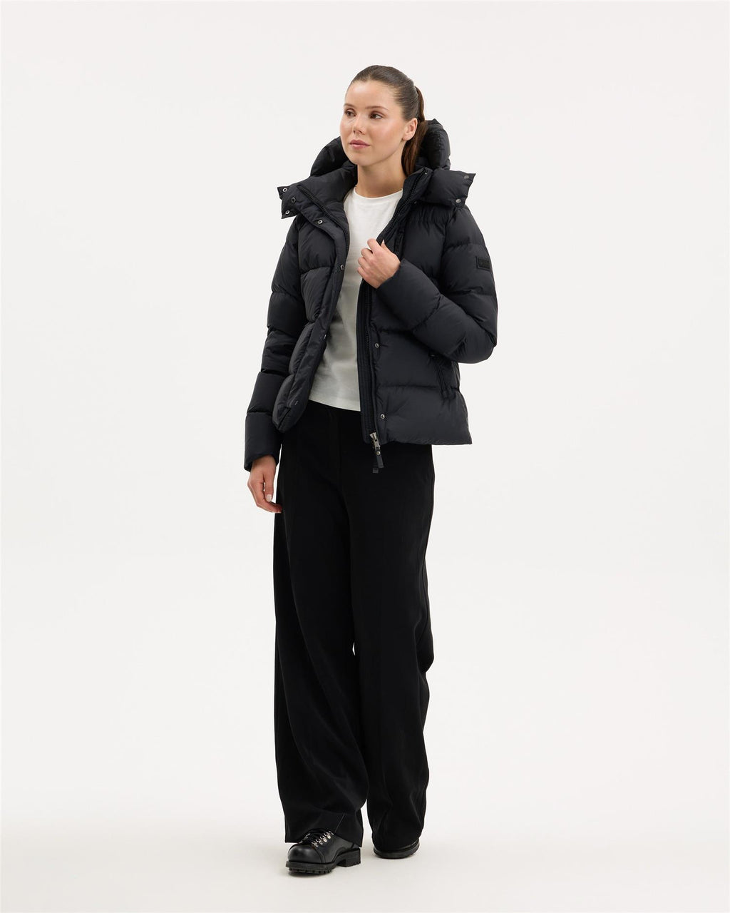 Stella Short Down Jacket Black