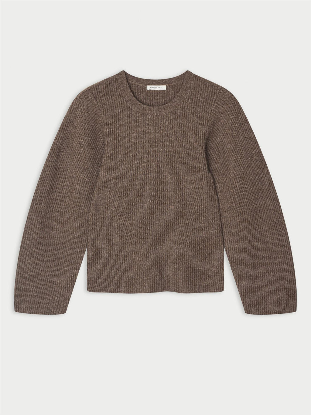 BIANCA Ribbed Wool Yak Sweater Fosil