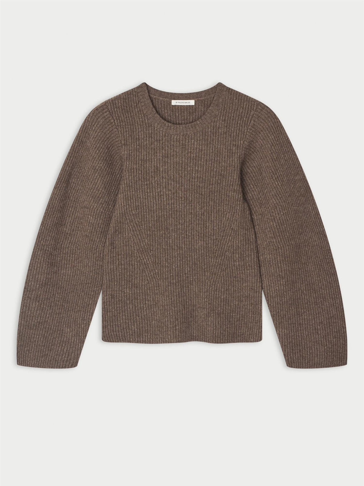 BIANCA Ribbed Wool Yak Sweater Fosil