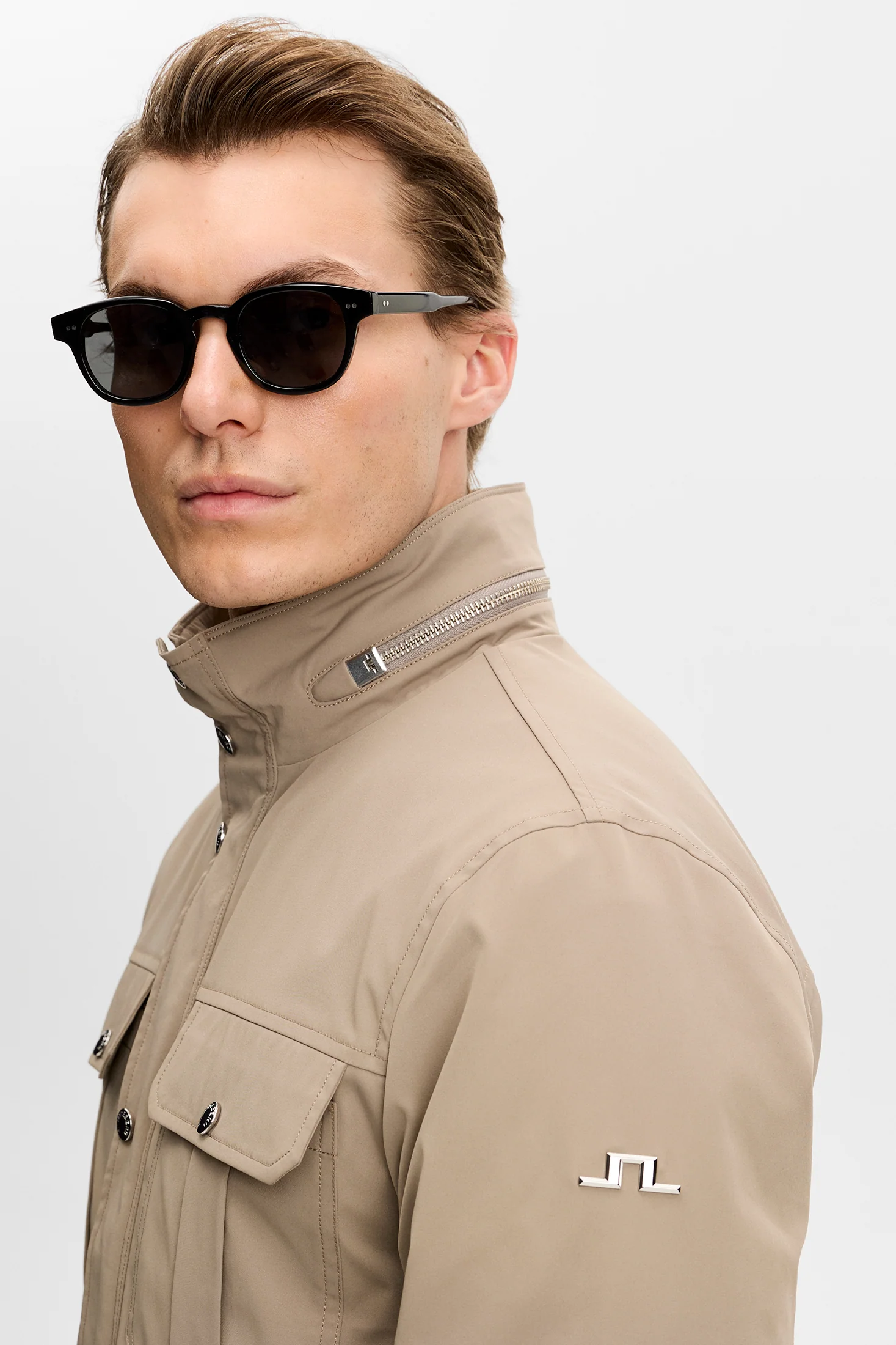 Bailey Recy Poly Jacket Brindle