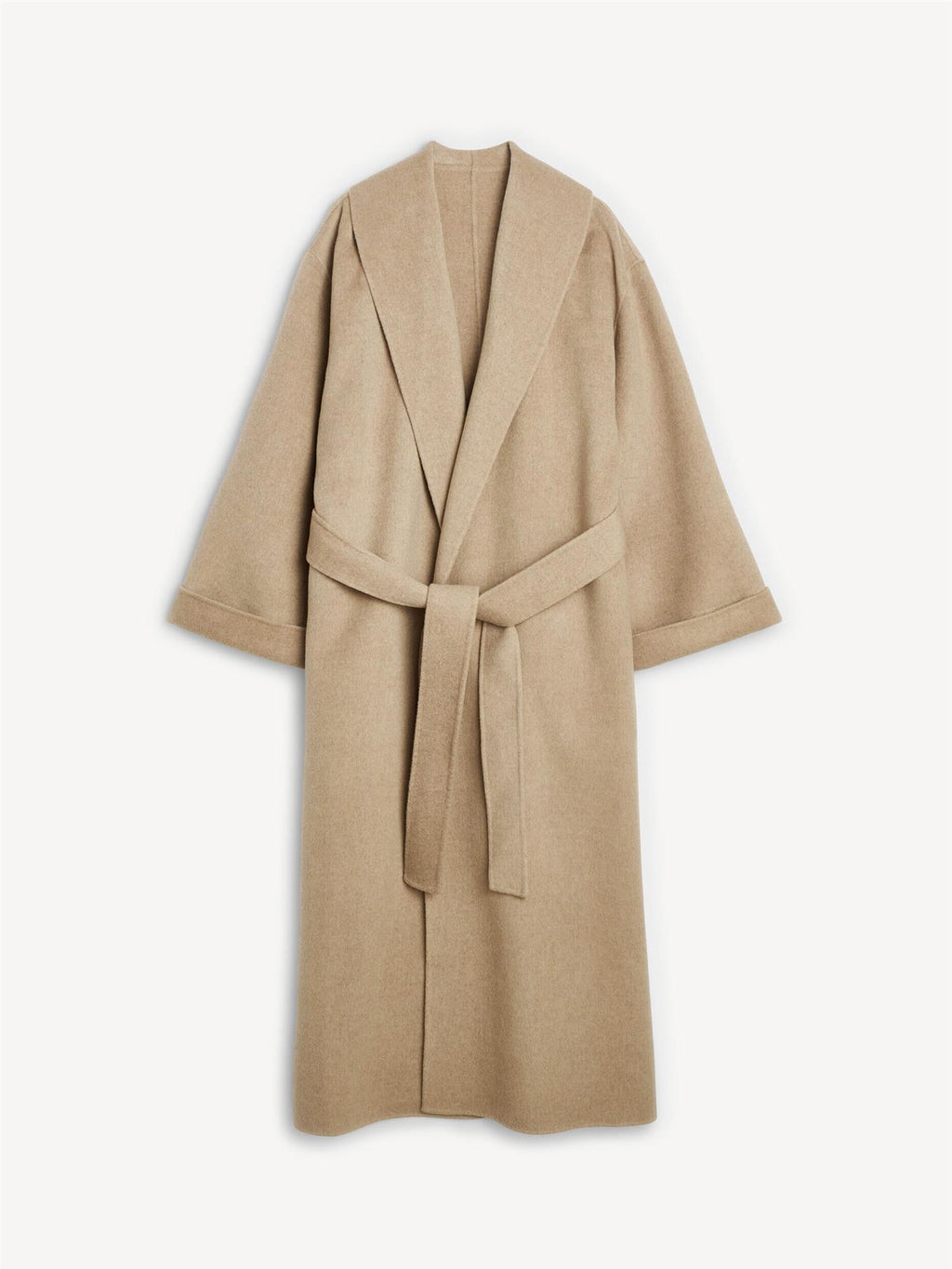 TRULLEM Wool COAT Grey Brown Melange
