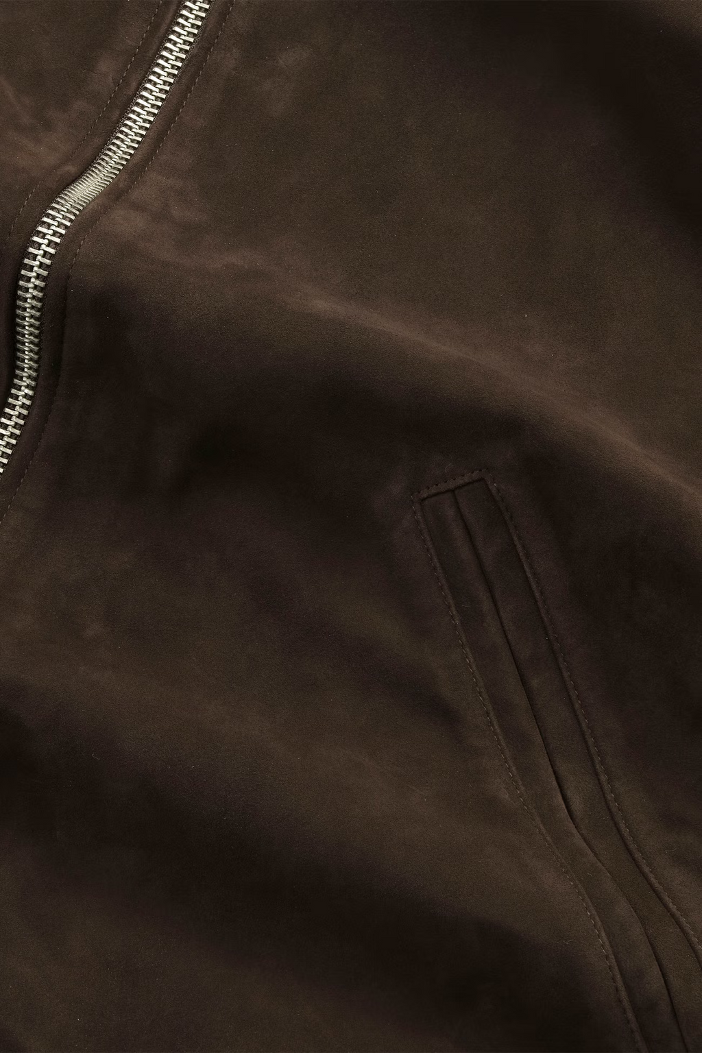 Petrus Suede Jacket 80030 Deep Truffle