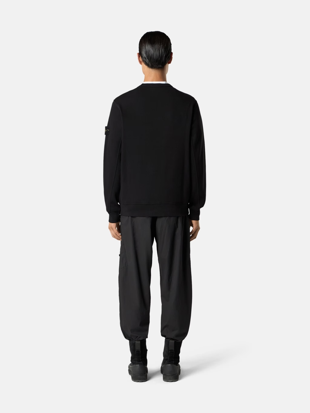 INTERLOCK SWEATSHIRT BLACK
