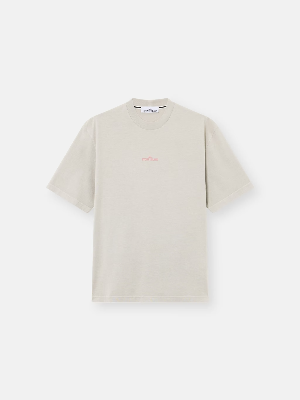Carlo Rivetti Backprint T-SHIRT PEARL GREY