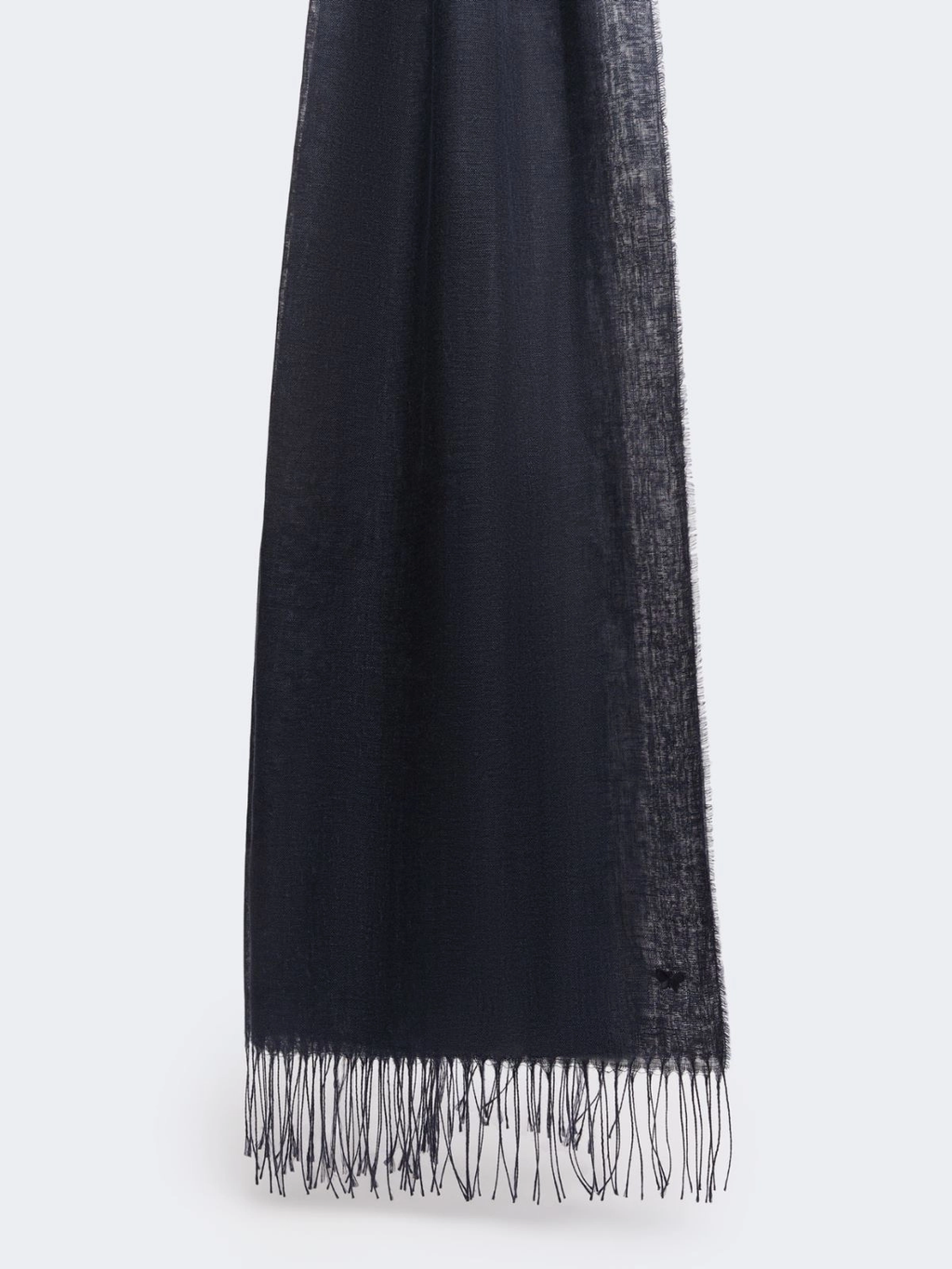SIONBIO Linen Scarf MIDNIGHTBLUE