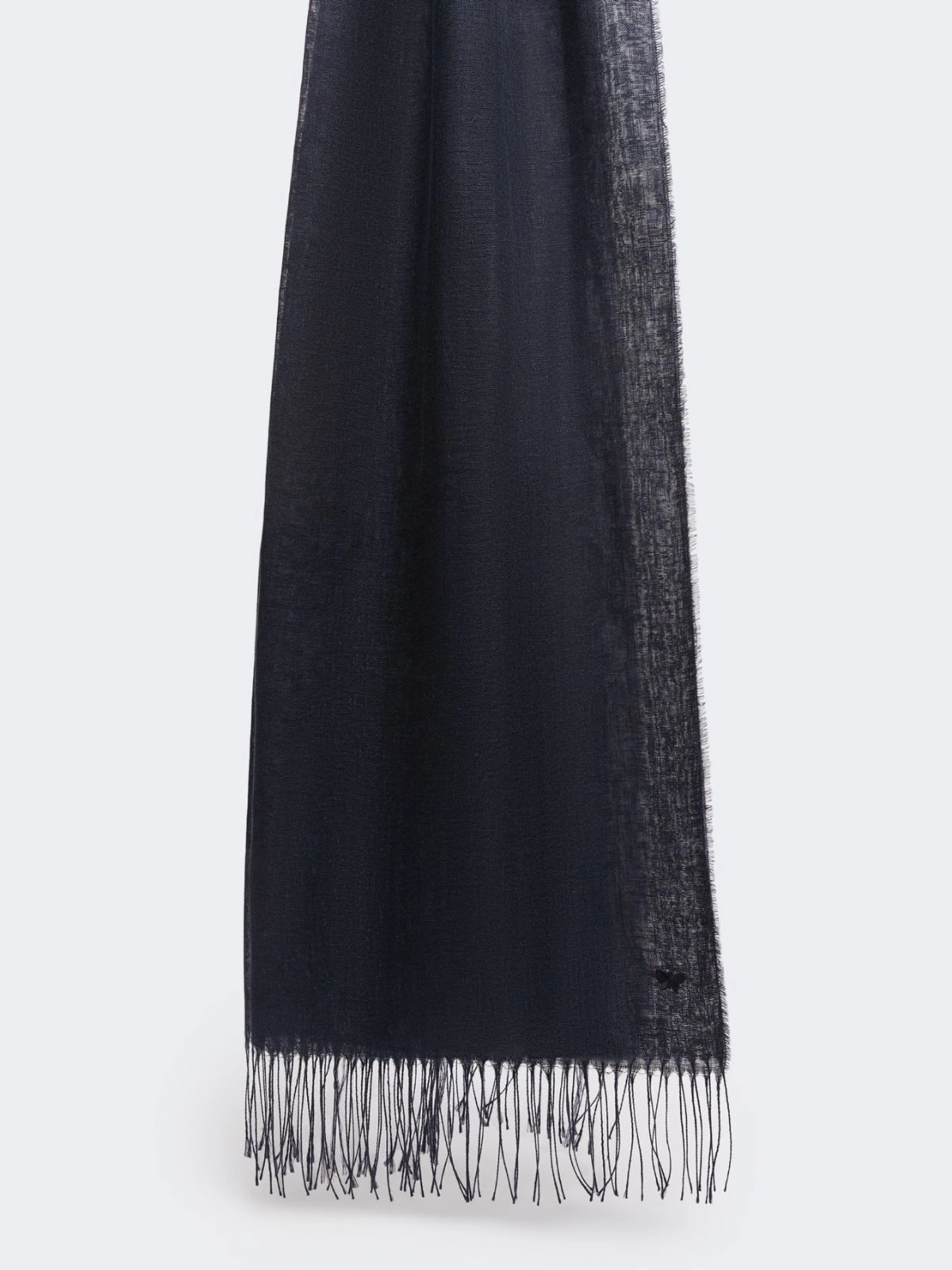 SIONBIO Linen Scarf MIDNIGHTBLUE