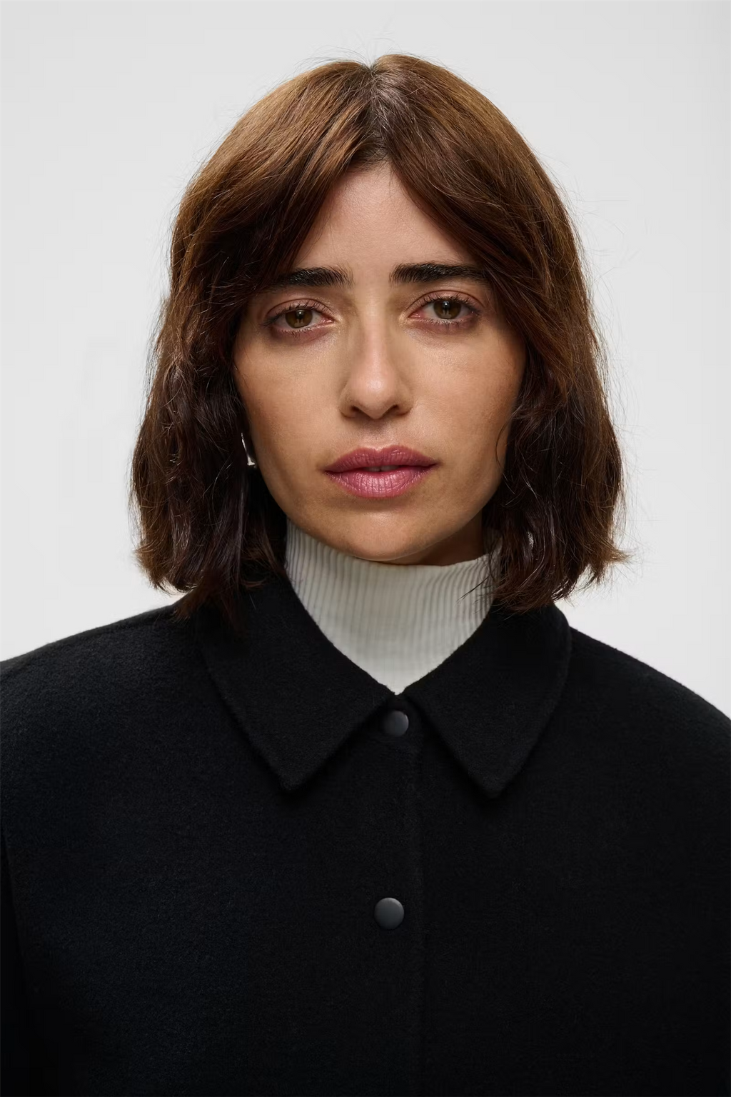 Jocasta Wool Blend Jacket Black
