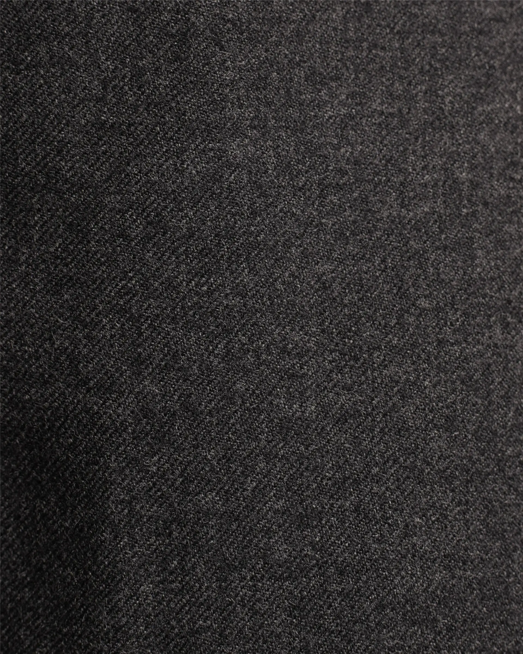 Mod 2 Single Pleat Flannel Trousers Dark Grey