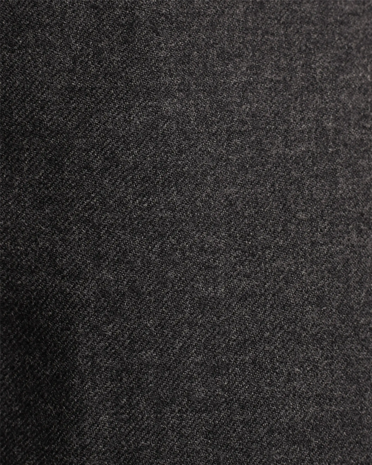 Mod 2 Single Pleat Flannel Trousers Dark Grey