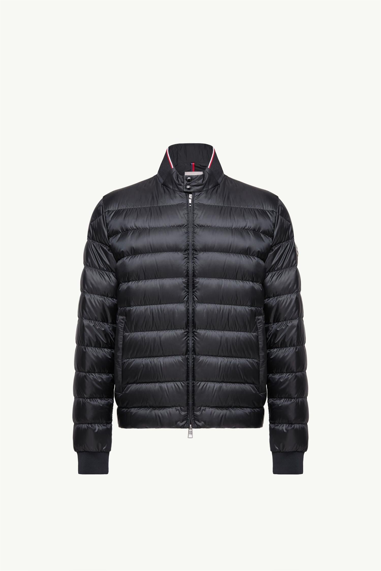 RIGEL Lightweight Down BIKER JACKET BLACK