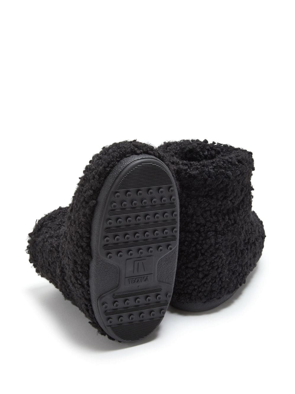 Icon Low Nolace Faux Astrakan Black