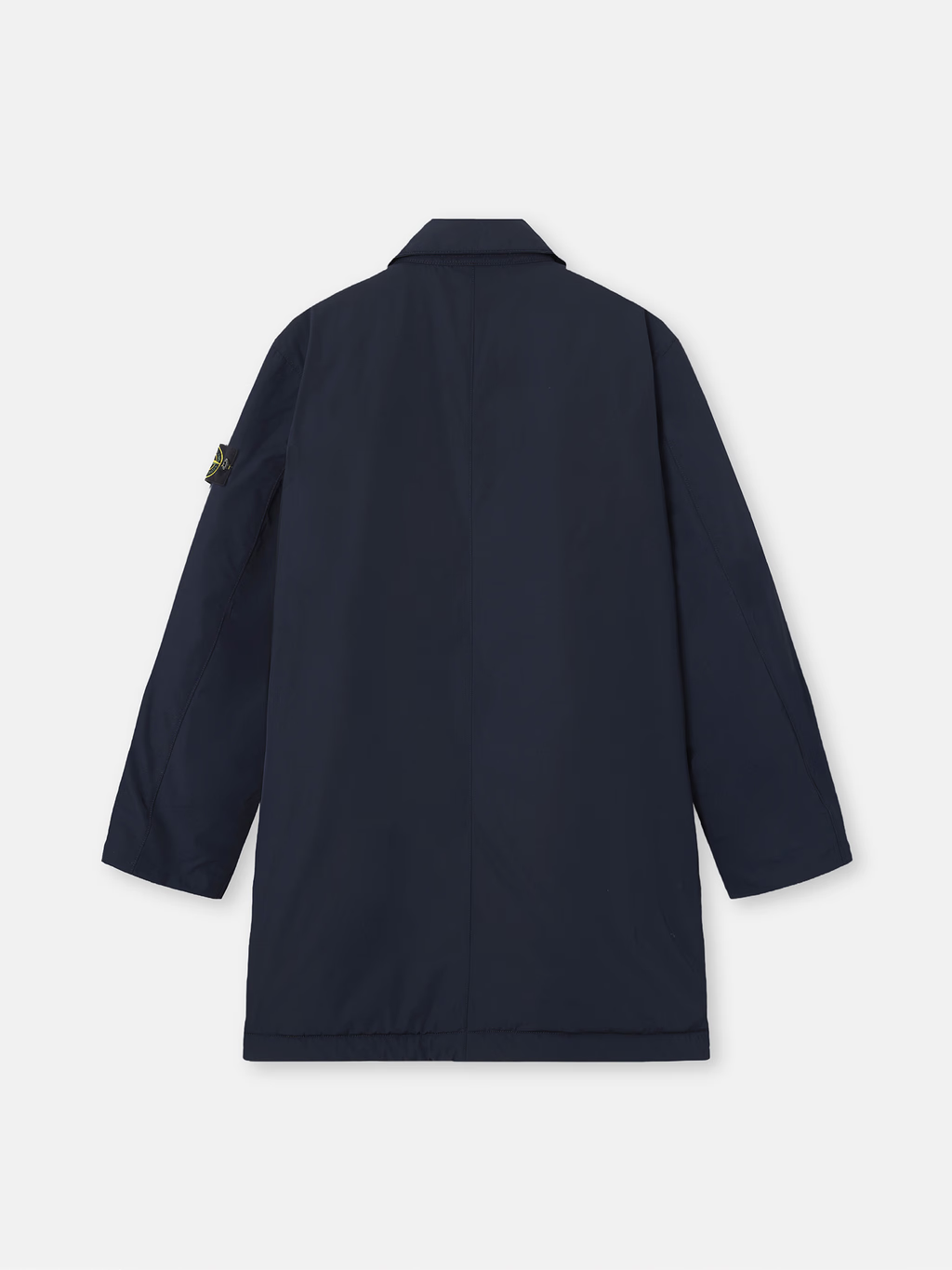 Padded Micro Twill PrimaLoft® CAR COAT NAVY