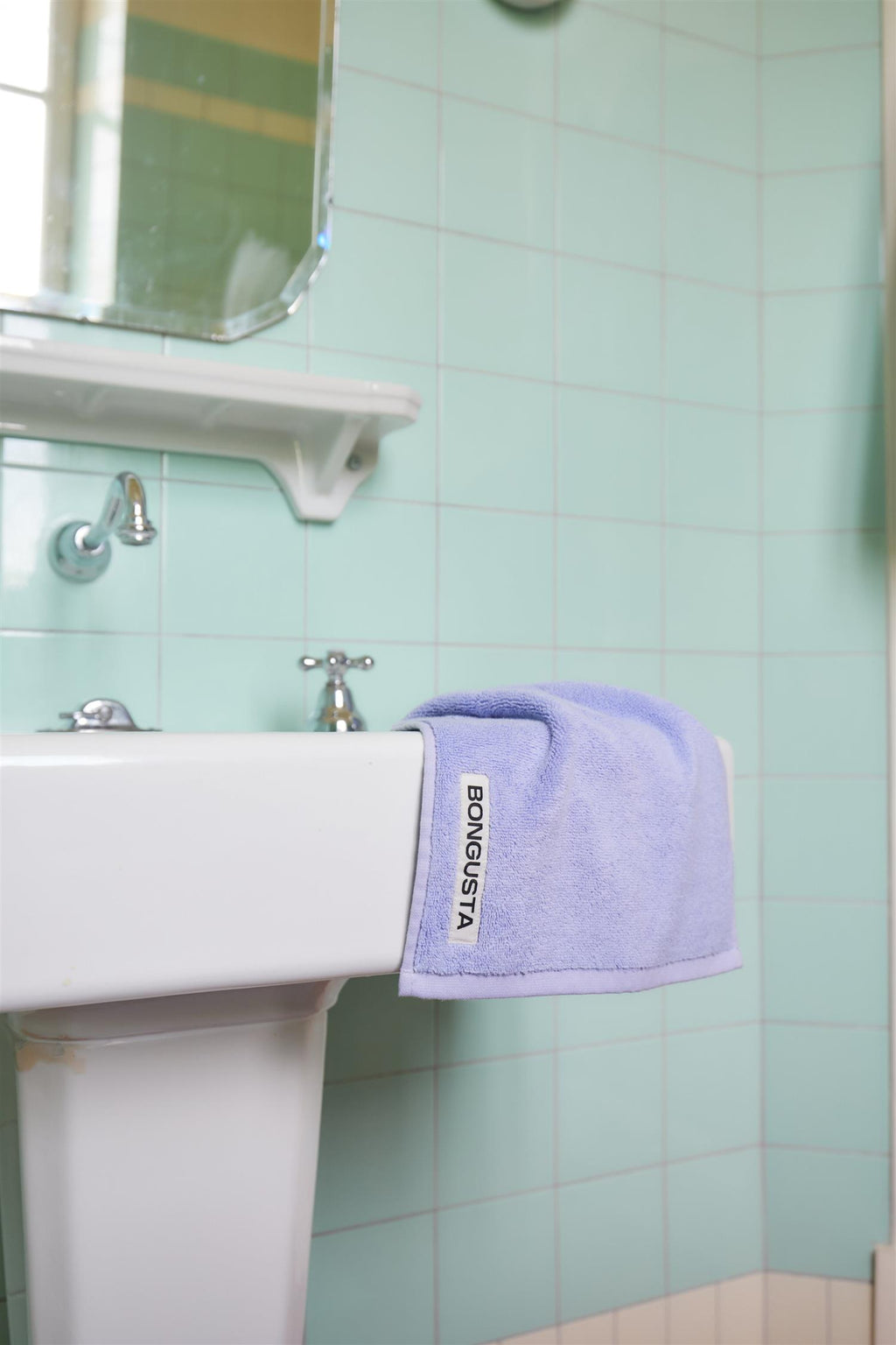 NARAM Wash Cloth 30x30cm lavender blue