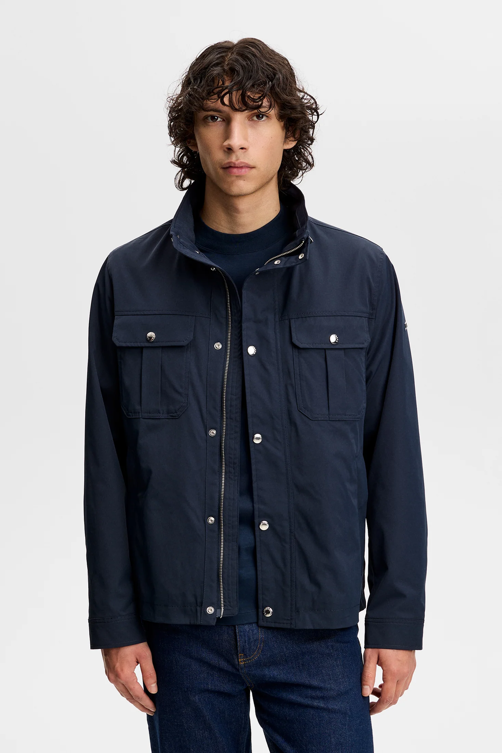 Bailey Recy Poly Jacket JL Navy