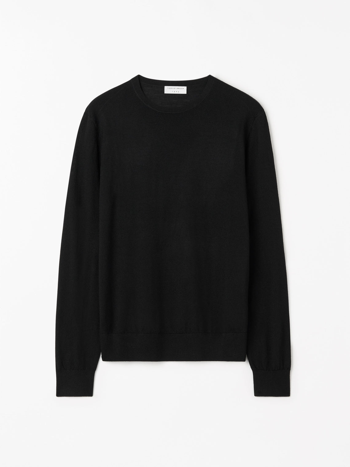 Connor Merino Wool Sweater Black