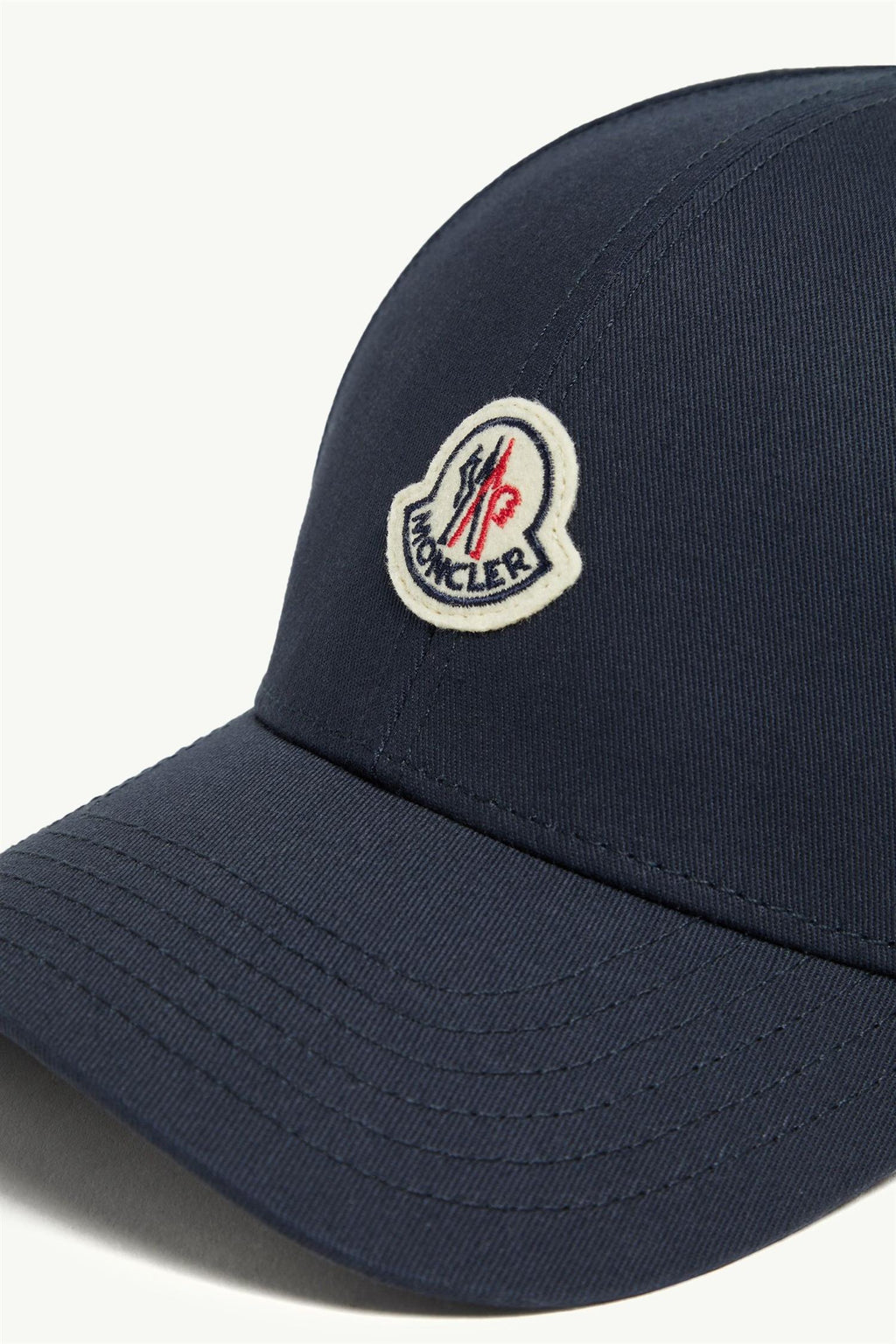 Cotton GABARDINE BASEBALL CAP NAVY