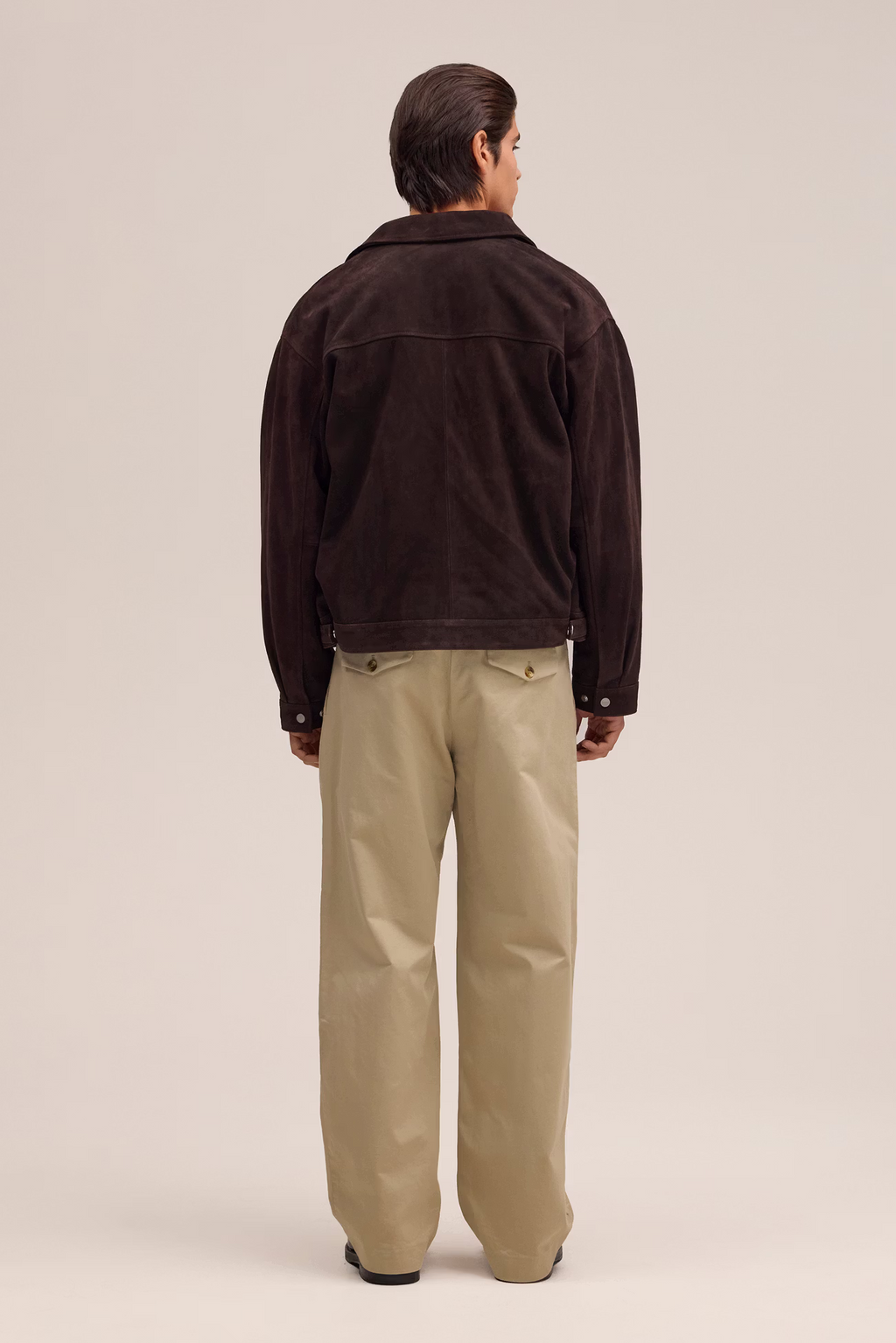Petrus Suede Jacket 80030 Deep Truffle