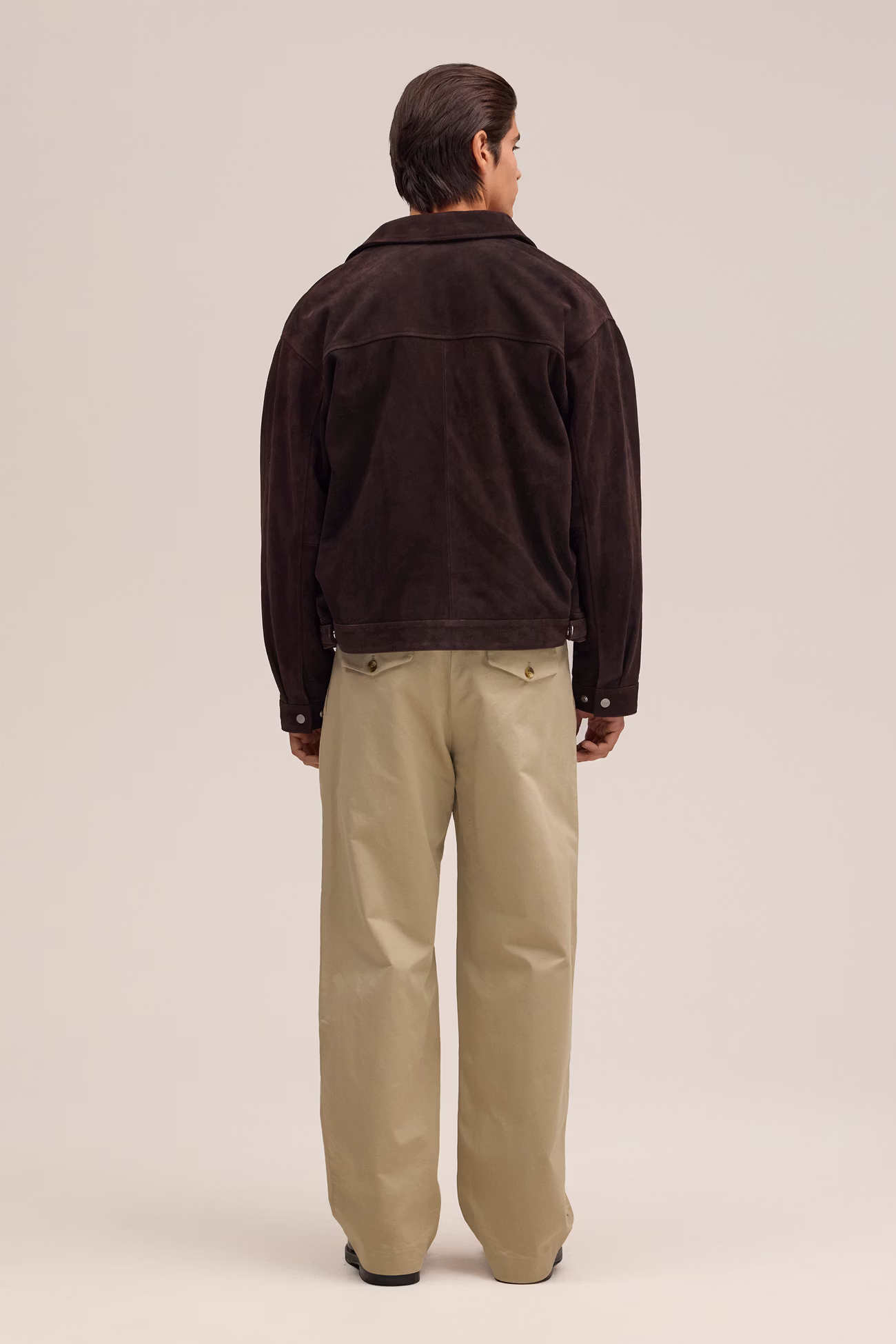 Petrus Suede Jacket 80030 Deep Truffle