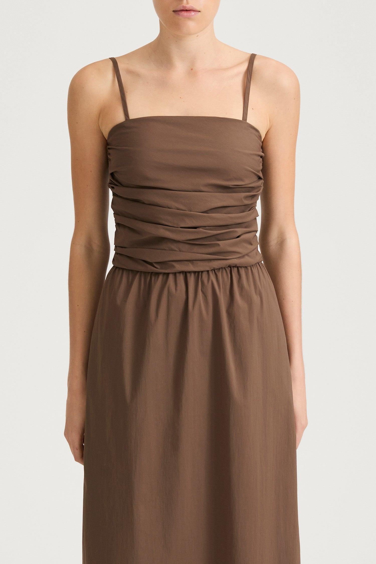 JAMILA DRESS CACAO