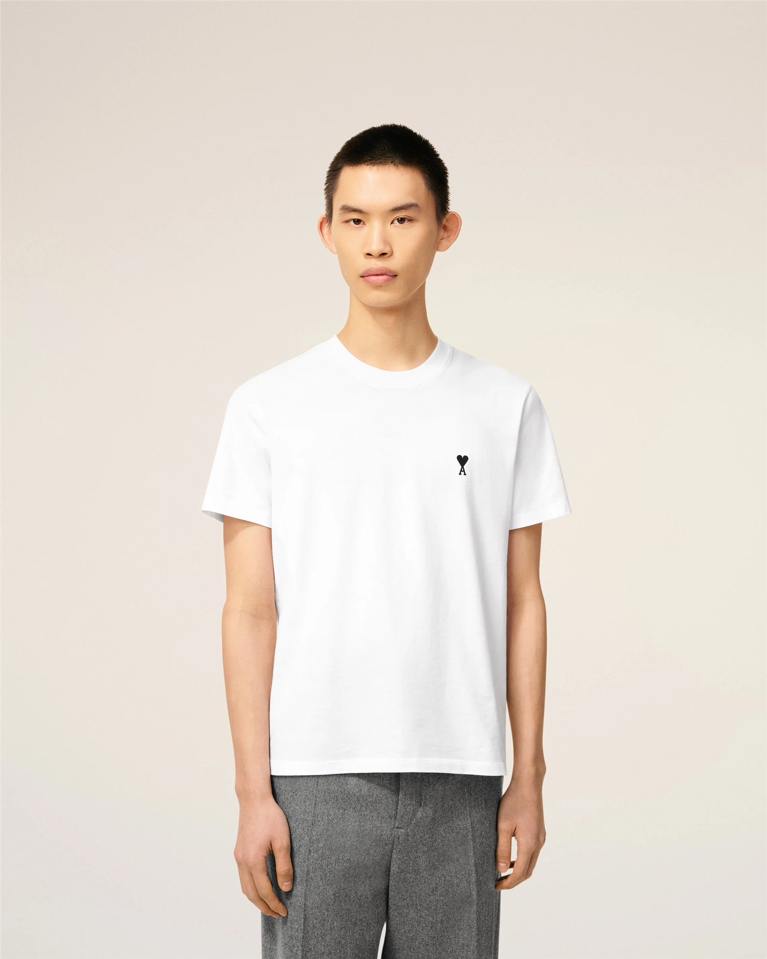 AMI DE COEUR COTTON  T-SHIRT WHITE/BLACK