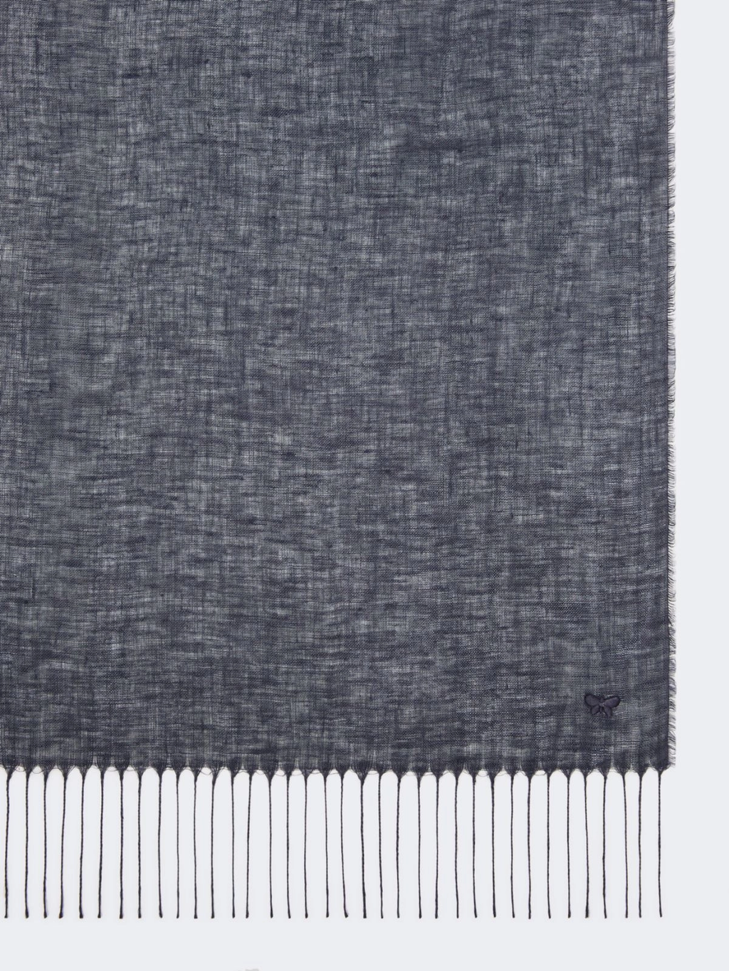 SIONBIO Linen Scarf MIDNIGHTBLUE