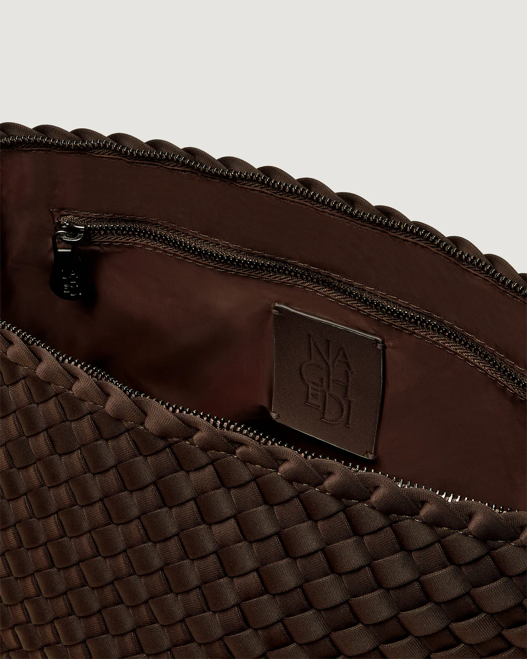 Portofino Large Cosmetic Case Chocolate
