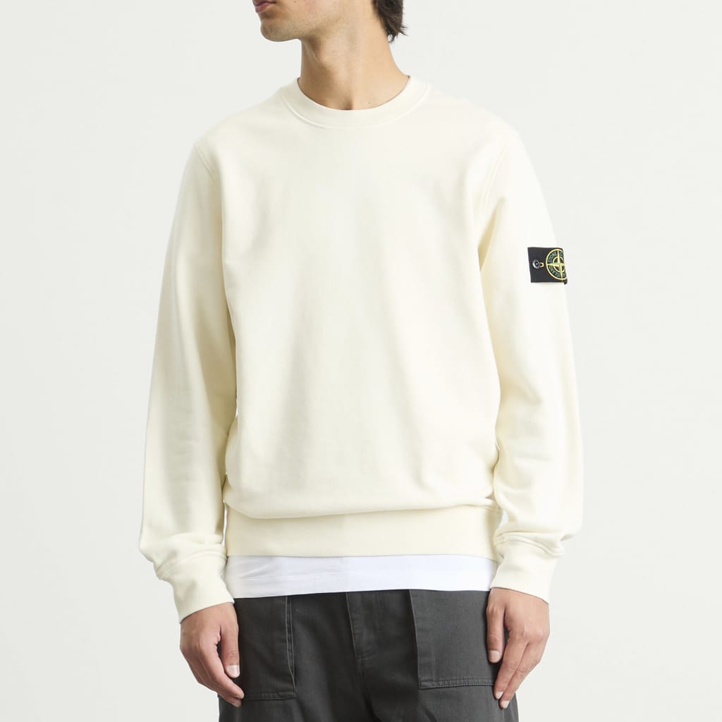 ORGANIC COTTON SWEATSHIRT IVORY