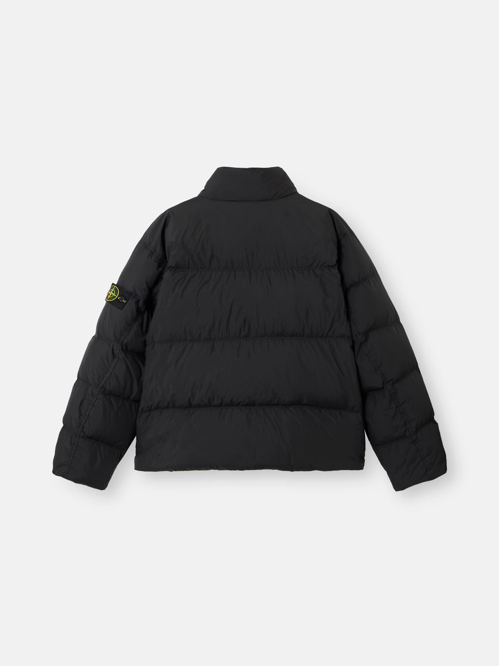 CRINKLE REPS GARMENT DYED DOWN JACKET BLACK
