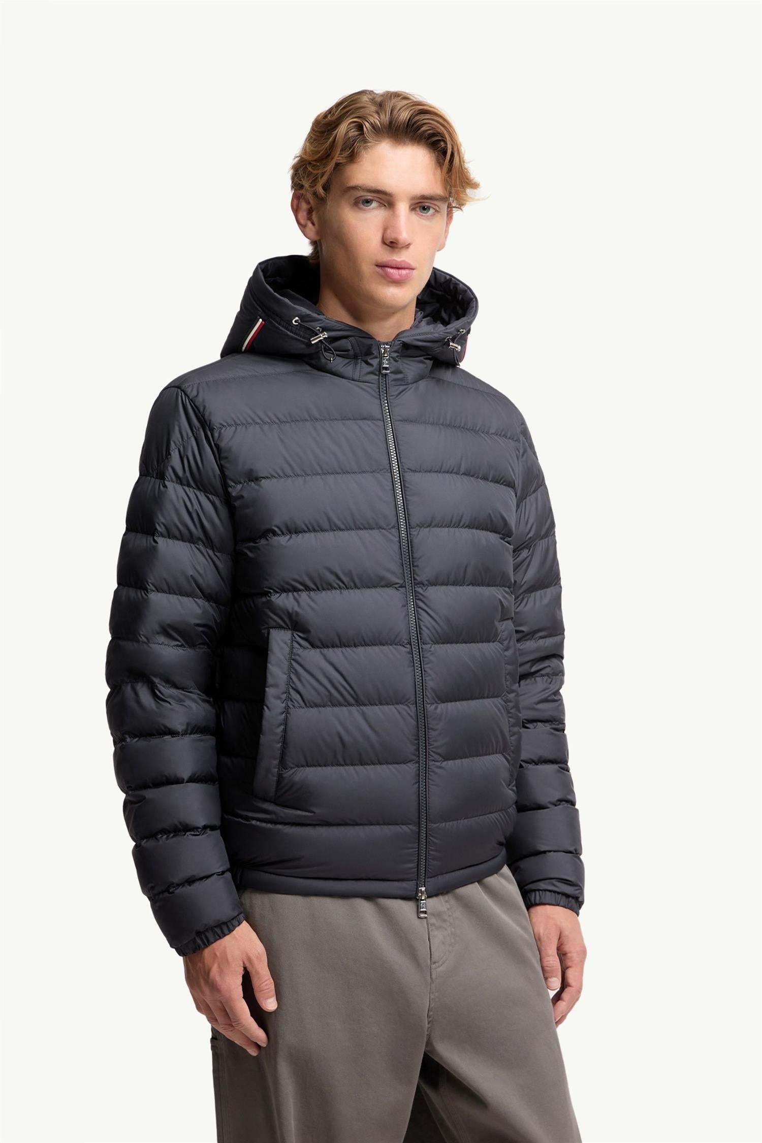 VERMEILLE Lightweight Hooded Down JACKET BLUE