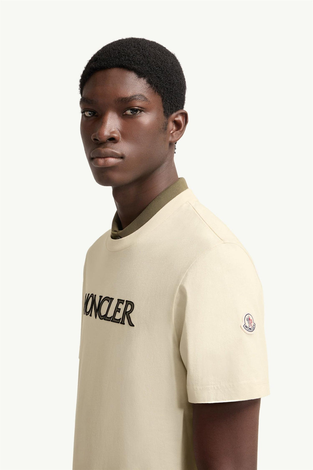 Logo Print Cotton T-Shirt WHITE IVORY