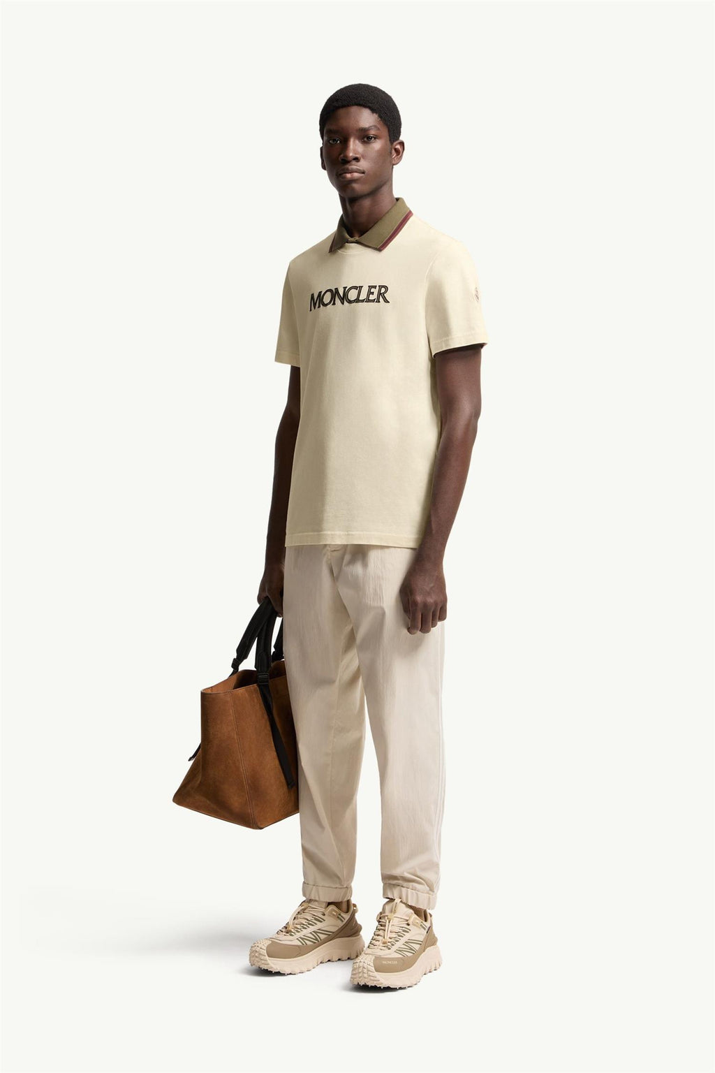 Logo Print Cotton T-Shirt WHITE IVORY