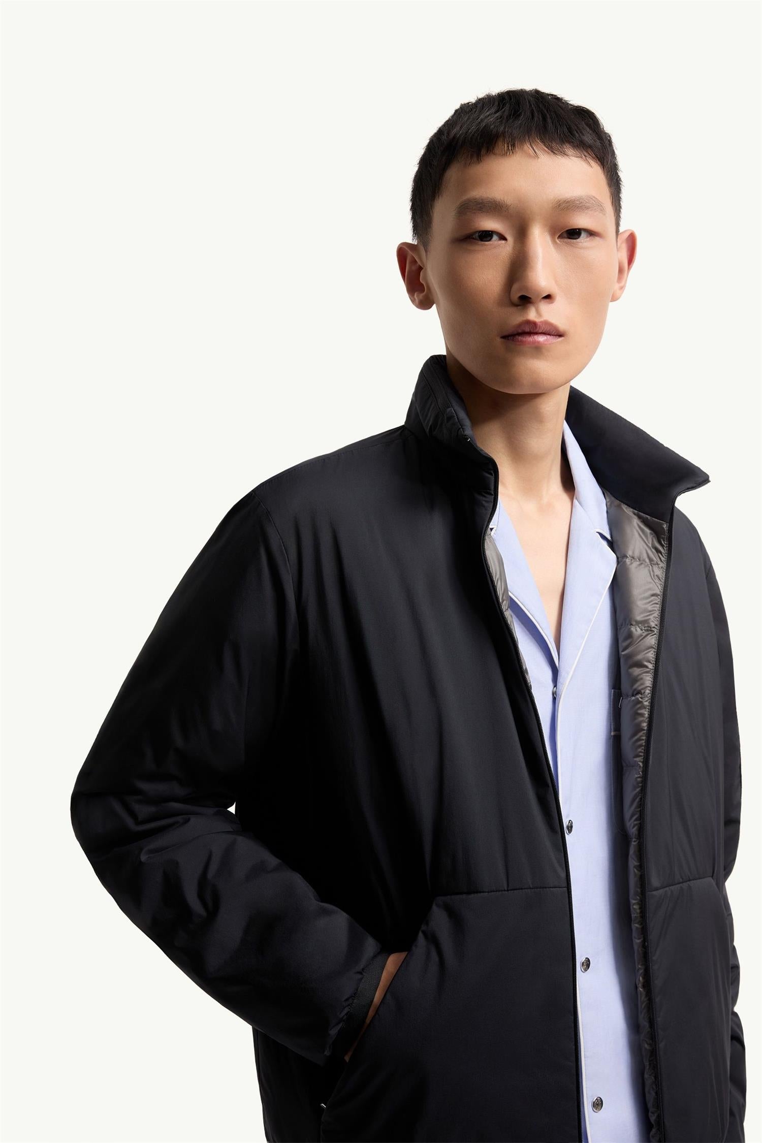 BREEZES Padded JACKET BLUE