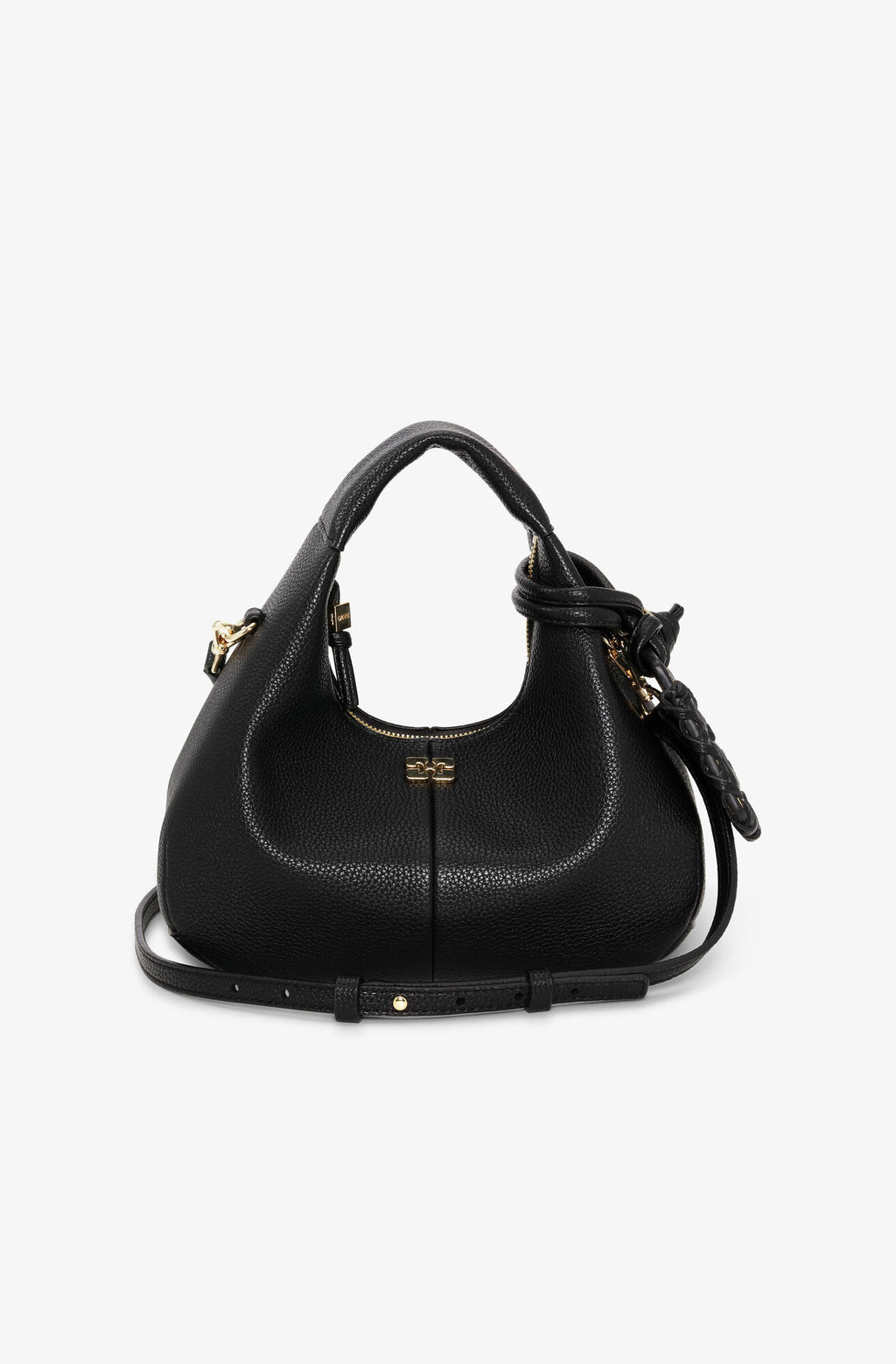 Mini Hobo Bag Black