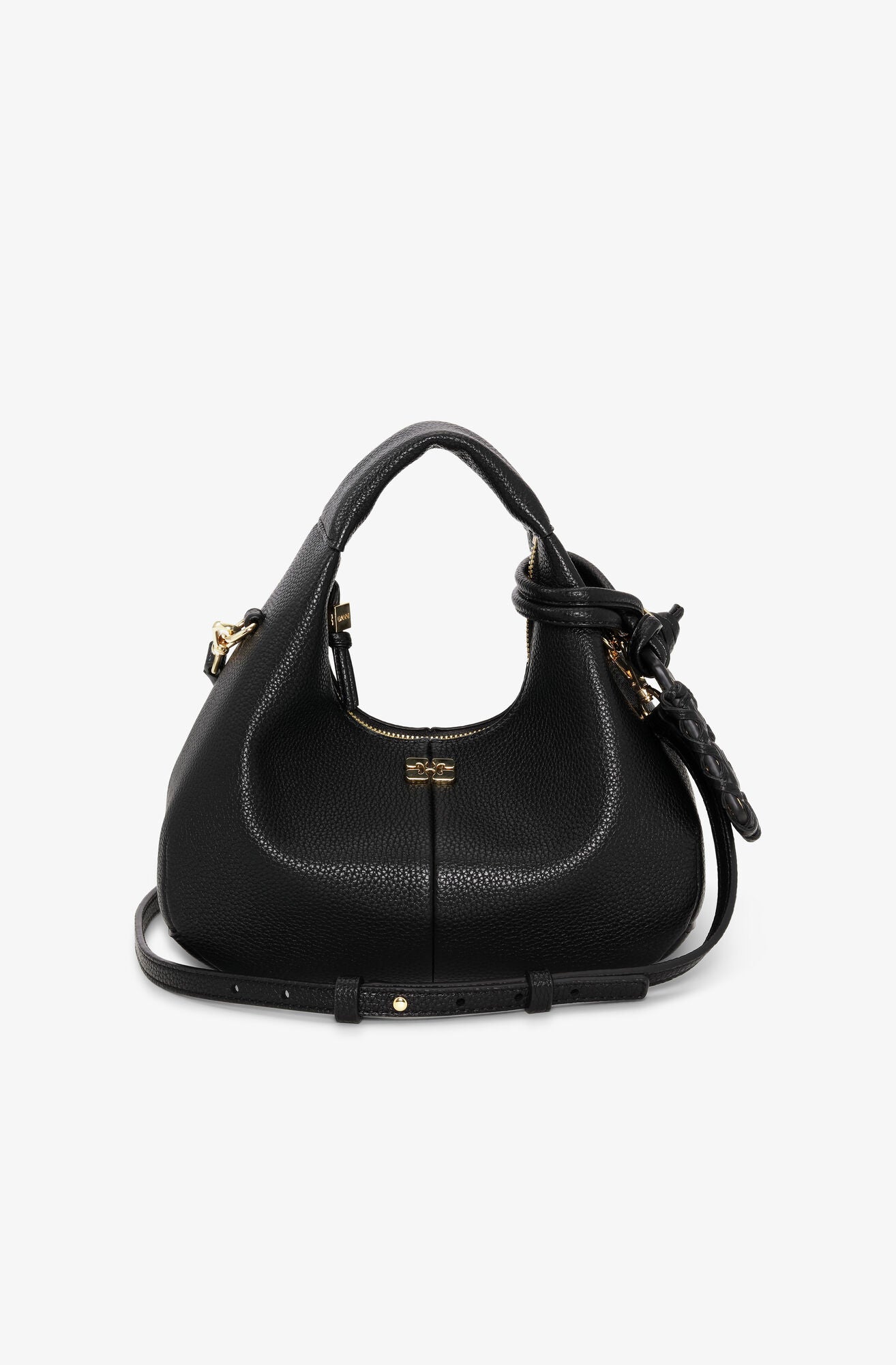 Mini Hobo Bag Black
